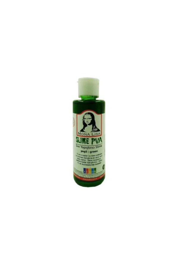 Monalisa Sıvı Yapıştırıcı Slime 70 ML Yeşil (12 Li Paket)