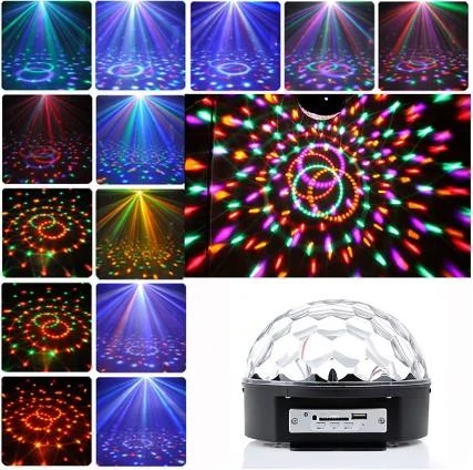 Disco Topu Usb Led Işıklı Bluetooth Hoparlör ürün görseli