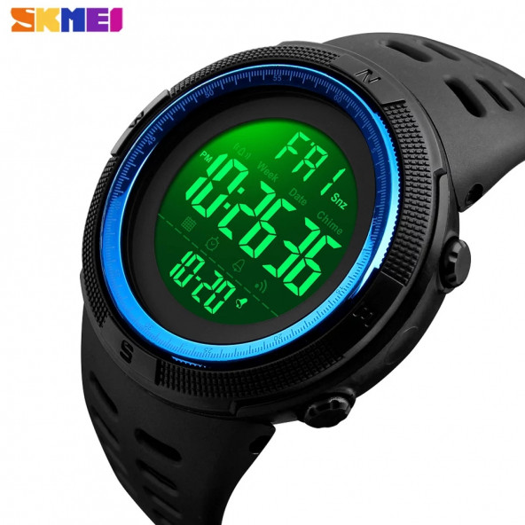 Skmei 1251 Erkek Kol Saati Dijital Spor Saat SK1251M