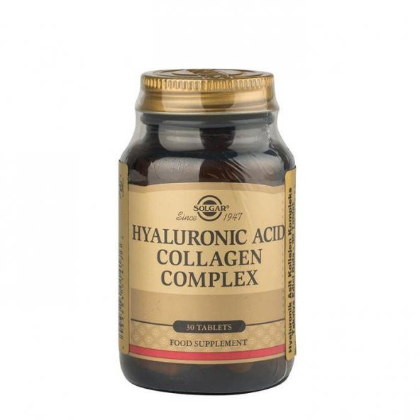 Solgar Hyaluronic Acid Collagen Complex 30 Tablet