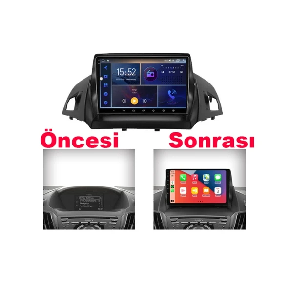 Ford Kuga Multimedya (2013-2018) 2 GB RAM, 32 GB Hafıza, 4 Çekirdek, Navibox - Resim 9