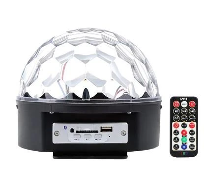 Disco Topu Usb Led Işıklı Bluetooth Hoparlör - Resim 2
