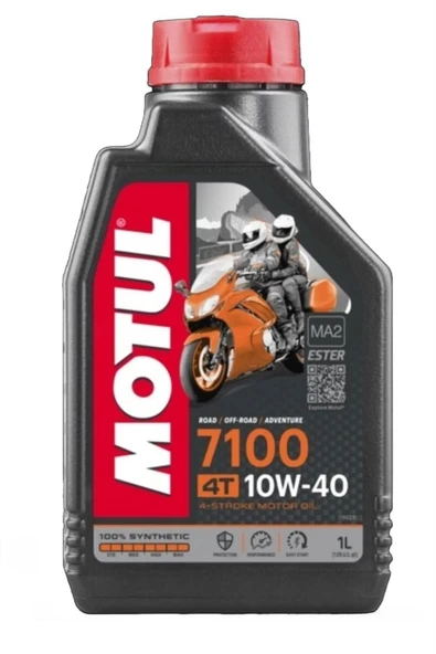 Motul 10w40 1L. Motorsiklet Yağı 7100 4T Yeni Üretim ürün görseli
