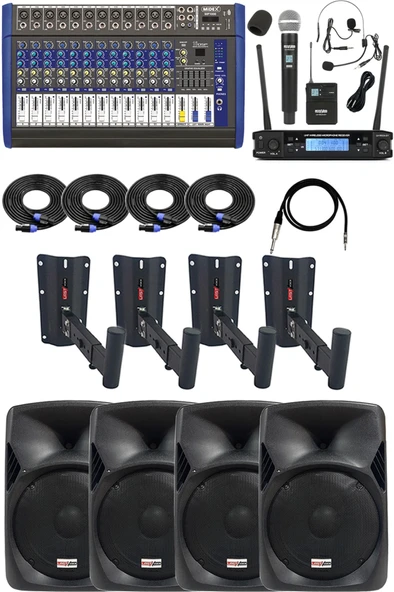 Lastvoice Toplantı ve Konferans Salonu Ses Sistemi Gold Paket-2 ürün görseli