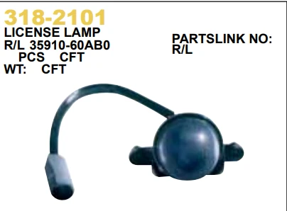 Suzuki Vitara 1990-1994 Bagaj Kapak kolu Dış Kapak Lambası - Resim 3