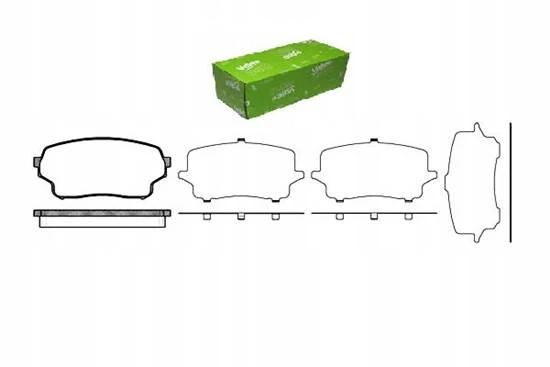 ÖN FREN BALATA SUZUKİ GRAND VİTARA XL-7 DİZEL 02-06 valeo - Resim 2