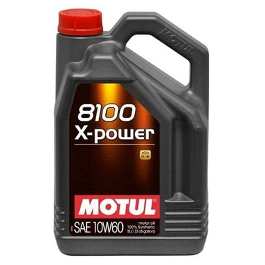 Motul 10W60 8100 X-Power Yağ 5 LT - 2
