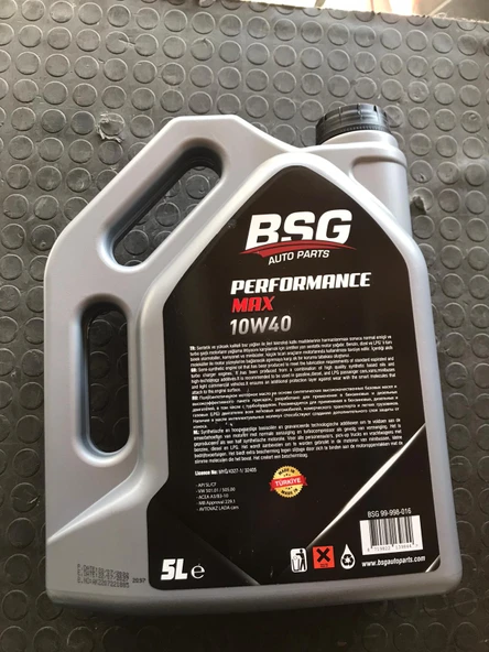 Motor Yağı 10w40 5litre Performans - 6