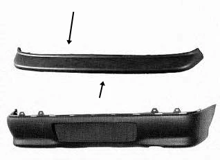 Suzuki Swift  94-96 Hb Arka Tampon Üst Parça