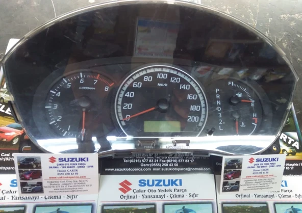 SUZUKİ SWİFT 05-11 A/T KM GÖSTERGE SAATİ ÇIKMA