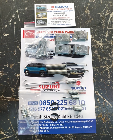 Suzuki Wagon-r Arka Balata Tamir Takımı Yayları