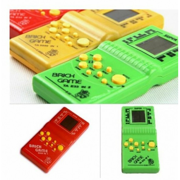 Nostalji Kutulu Atari Oyunu El Tetris Oyunu - 2