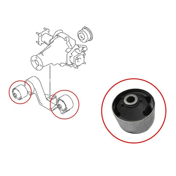 Suzuki Grand Vitara 06-12 Arka Defransiyel Burcu Ön - Resim 2