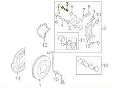 Suzuki Grand Vitara 06-12 Ön Kliper Pimi Adet ürün görseli 1