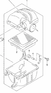 SUZUKİ JİMNY HAVA FILTRE KUTUSU ÇIKMA - Resim 5