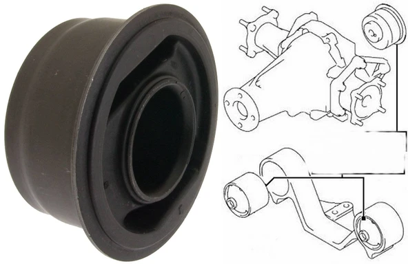 Suzuki Grand Vitara 06-12 Arka Defransiyel Burcu arka - Resim 8