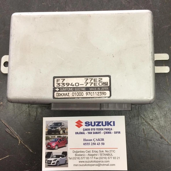 ŞANZIMAN BEYNİ SUZUKİ VİTARA SV620