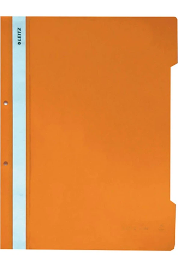 Leitz Telli Dosya Plastik Turuncu L-4189 (50 Li Paket)