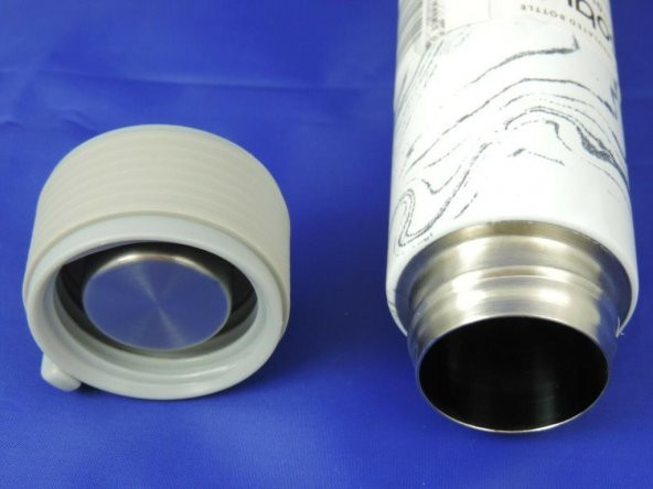 Asobu® Skinny Mini Çelik Termos 230ml SBV20 Mermer - 3