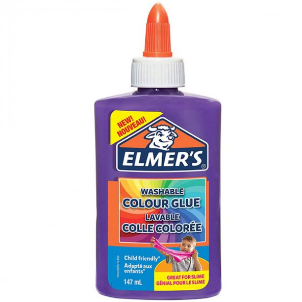 Elmers Mat Renkli Yapıştırıcı Mor 147 ML 2109502 - Resim 2