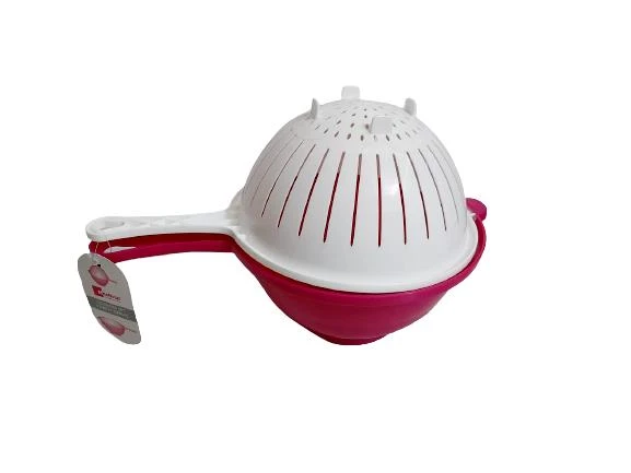 Moonstar Küvetli Süzgeç Pratik Çift Yönlü Süzgeç-CLS-350- FUŞYA+BEYAZ - 2