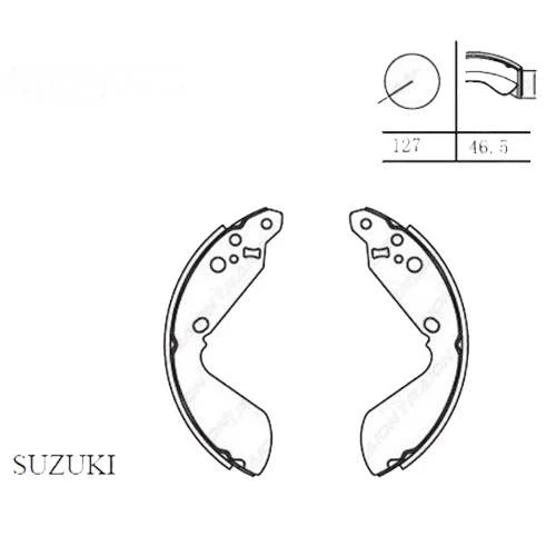 SUZUKİ VİTARA 5 KAPI 90-03 ARKA FREN BALATASI - Resim 3