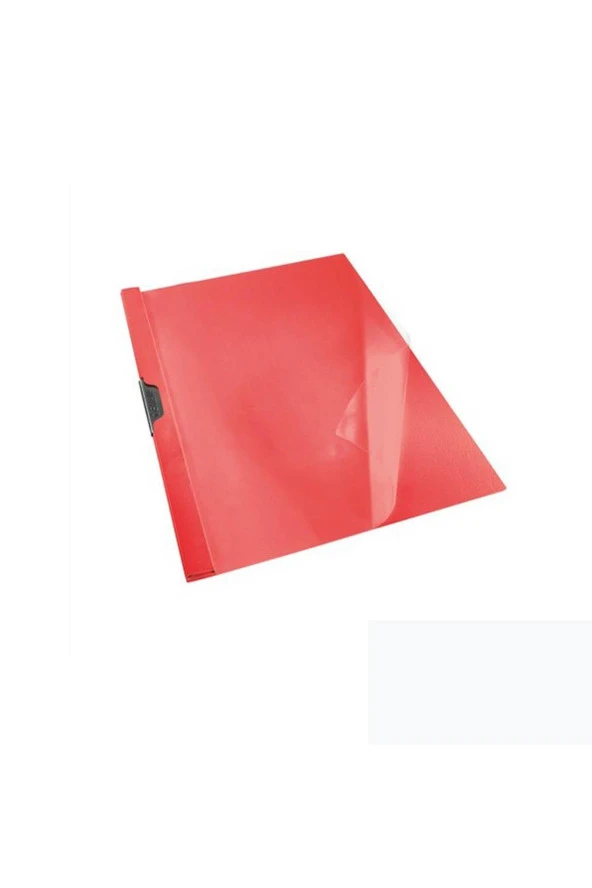 Esselte Sırttan Sıkıştırmalı Dosya Klips 22.4 x 31cm Kırmızı (25 Li Paket)