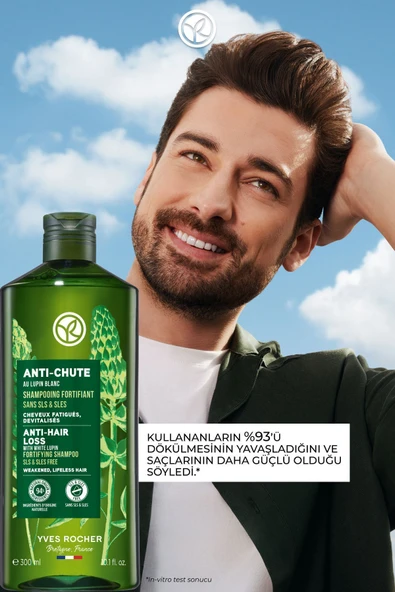 YVES ROCHER Saç Dökülmesine Karşı (anti-chute) Güçlendirici Prebiyotik Şampuan - Vegan-300 Ml - 4