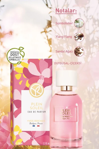 YVES ROCHER Plein Soleil Edp-pleines Natures-100 ml - 4