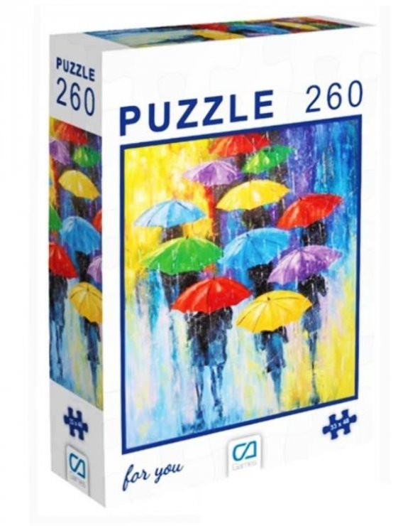 Şemsiyeler 260 Parça Puzzle
