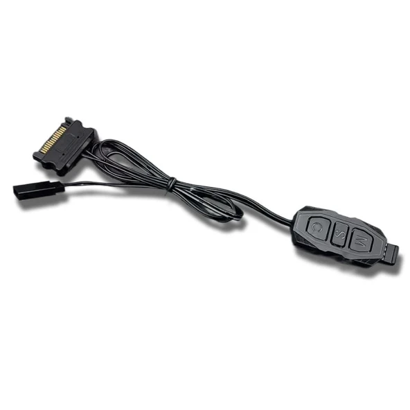 SNT AR-01 ARGB Kontrolcü Controller Denetleyici  5v 3pin SATA  Güç Beslemeli 1 Port - 2