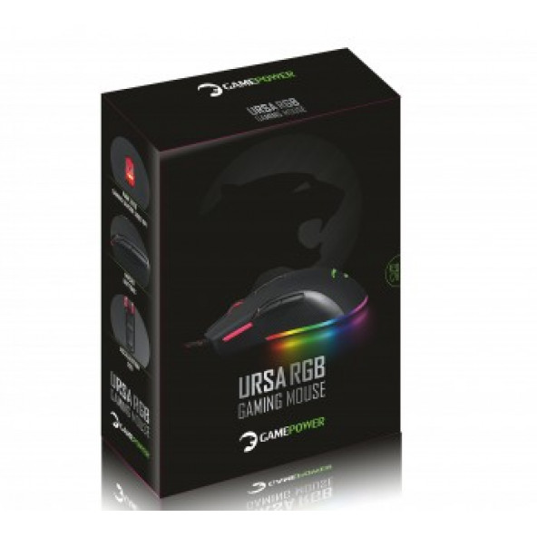 Gamepower URSA 10.000 DPI RGB Işıklı Pro Gaming Oyuncu Mouse Gaming Mouse ( Gamepower TR Garantili ) - 6