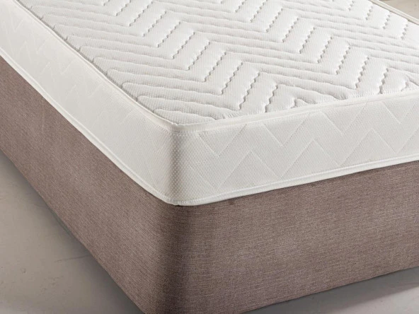 Niron  Luna Baza Başlık Yatak Seti - 80x180 cm Tek Kişilik Ortopedik Set Sağlamlaştırılmış Sandıklı Baza - Resim 12