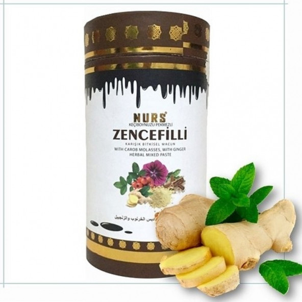 Zencefilli Bitkisel Macun 400 gr