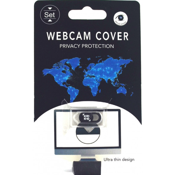 Kriko Webcam Cover Notebook ve Telefon Kamera Kapatıcı 5 Adet - 3
