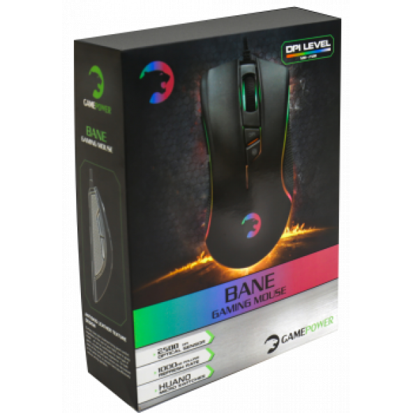 Gamepower Bane RGB Işıklı Pro Gaming Oyuncu Mouse Gaming Mouse ( Gamepower TR Garantili ) - 5