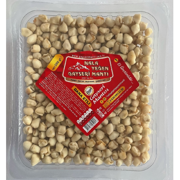Kayseri Mantısı 1 Kg ( Özel ) Hala Yeğen Gayseri Mantı