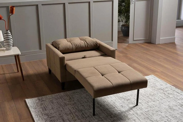 Bellona Berjer Süryat Tek Kişilik Yatak Olabilen Tekli Koltuk - 9