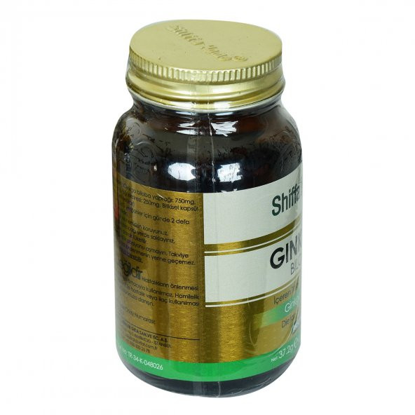 Shiffa Home Ginkgo Biloba Diyet Takviyesi 620 Mg x 60 Kapsül - 3