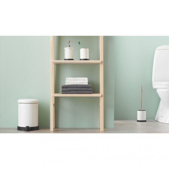 IKEA Toftan Pedallı Çöp Kutusu Kovası 4 lt - Beyaz - 3