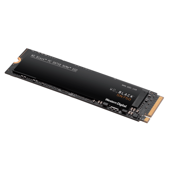 500GB WD BLACK SN750 M.2 NVMe 3430/2600MB/s WDS500G3X0C SSD - 3
