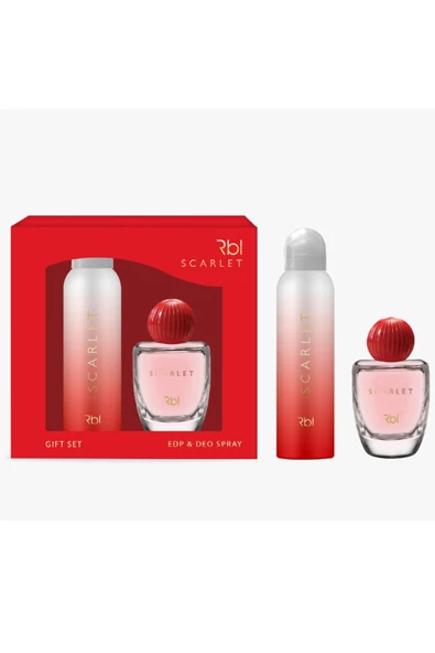 Rebul Scarlet Kofre 50ml (DEO SPRAY HEDİYELİ 150ML)