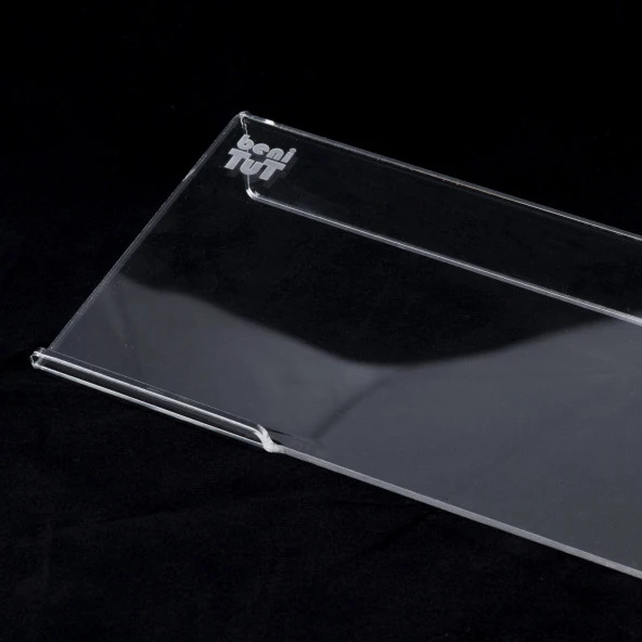 Klavye Standı Sehpası Klavye Yükseltici Pleksiglass Şeffaf - 6