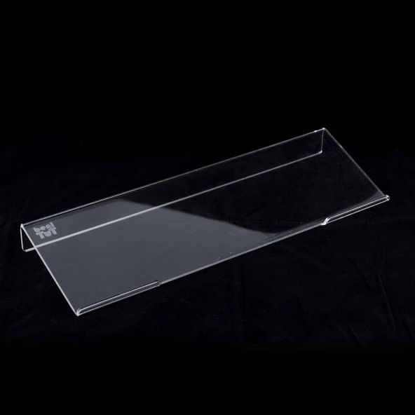 Klavye Standı Sehpası Klavye Yükseltici Pleksiglass Şeffaf - 7