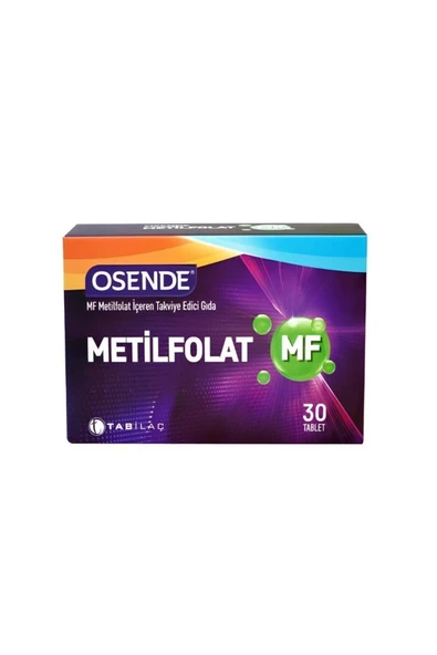 Osende Metilfolat 30 Tablet 8680133001031