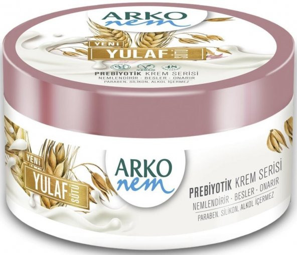 Arko Nem Yulaf Sütü Özlü Prebiyotik Krem 250 Ml