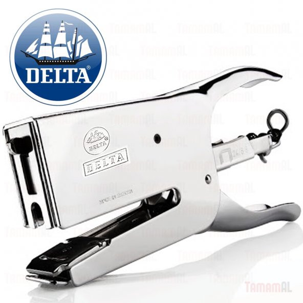 DELTA PENS TİPİ 100 ÇELİK ZIMBA MAKİNESİ (35 KAĞIT) 24/6 150 TEL - 3