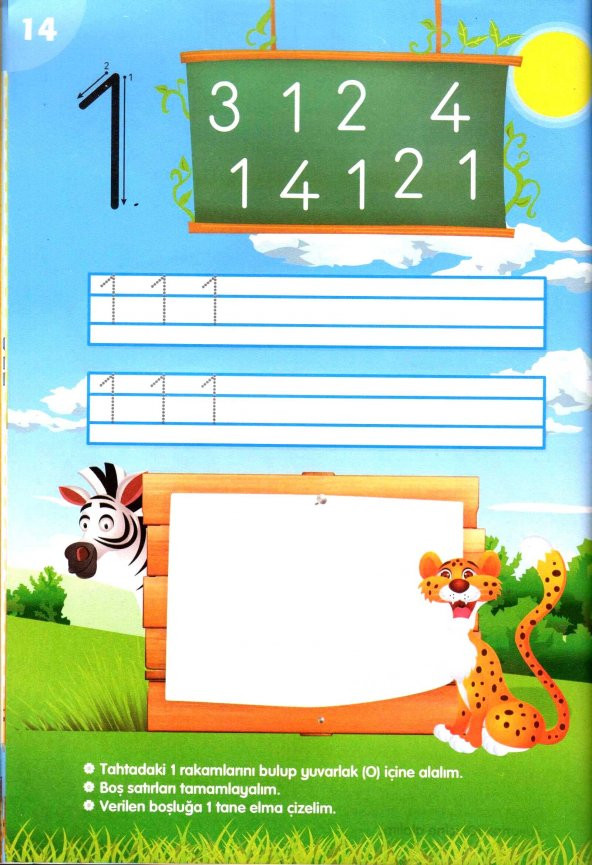 MATEMATİK ÇOK KOLAY SAYILARI SAY TOPLA ÇIKAR OKUL ÖNCESİ EĞİTİM - Resim 5