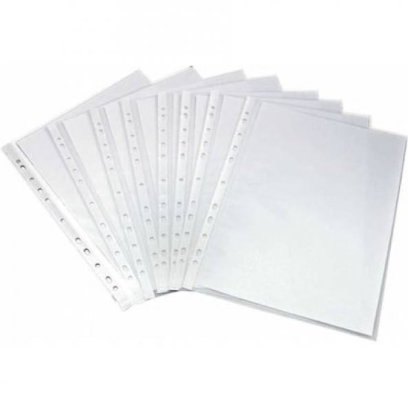 A4 POŞET DOSYA FÖY ŞEFFAF 100 LÜ 1 PAKET (KALIN KALİTELİ) - 3