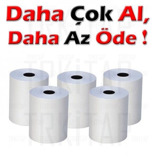 YAZAR KASA FİŞİ 56 mm x 16 mt TERMAL Kaliteli / ekonomik POS RULO - 2